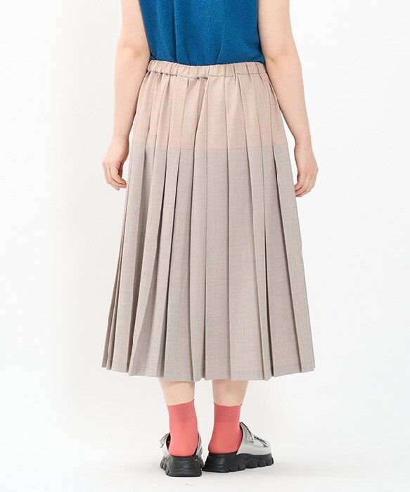 アズノゥアズオオラカ（AS KNOW AS olaca）/【大きいサイズ】ピシッとプリーツＳＫ アズノゥアズオオラカ（AS KNOW AS olaca）/【大きいサイズ】ピシッと