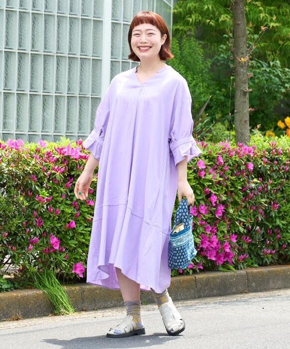 アズノゥアズオオラカ ワンピース XXL ロング　大きいサイズ ゆったり アズノゥアズオオラカ ワンピース ロング大きいサイズ ゆったり