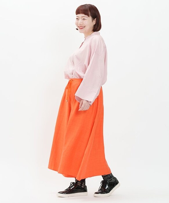 アズノゥアズオオラカ（AS KNOW AS olaca）/【大きいサイズ】ギャッザ