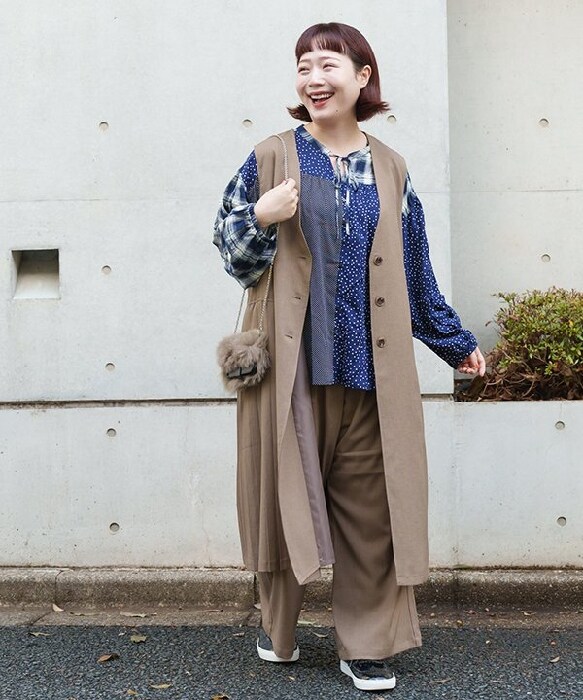 中古】アナイ ANAYI 24AW エキストラメリノジレ ベスト ニット