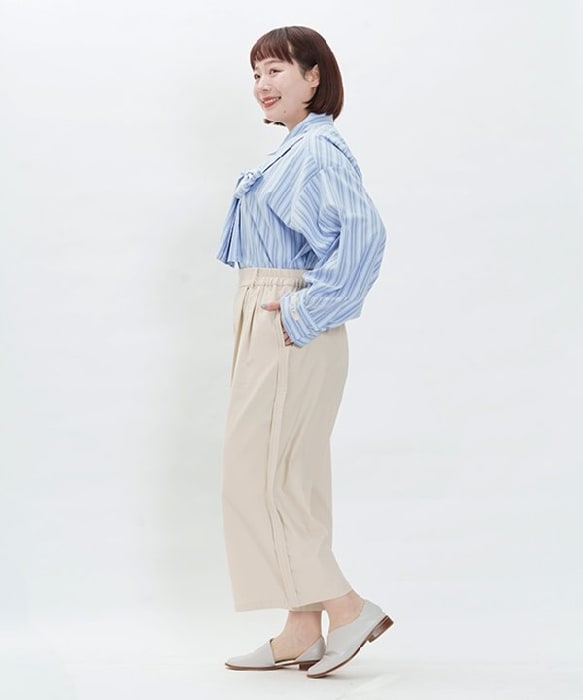 大きいサイズ 5 新品 短めワイドGジャン アズノウアズオオラカ 大きい