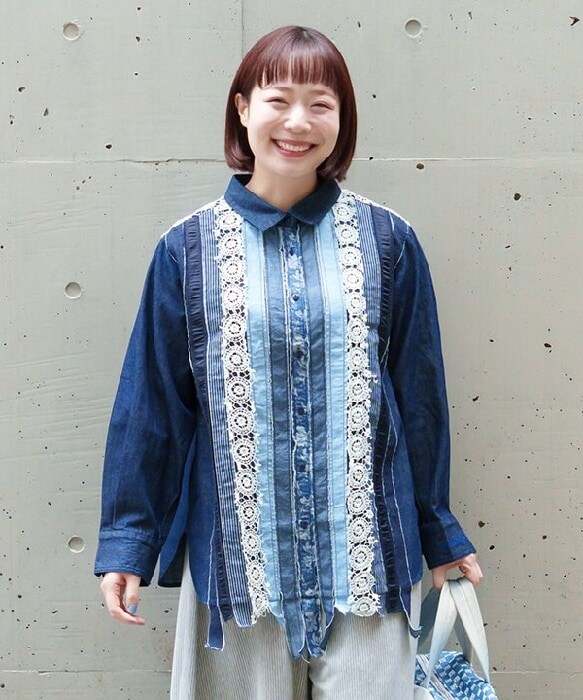 アズノゥアズオオラカ（AS KNOW AS olaca）/【大きいサイズ】残り物には福来たるシャツの通販は