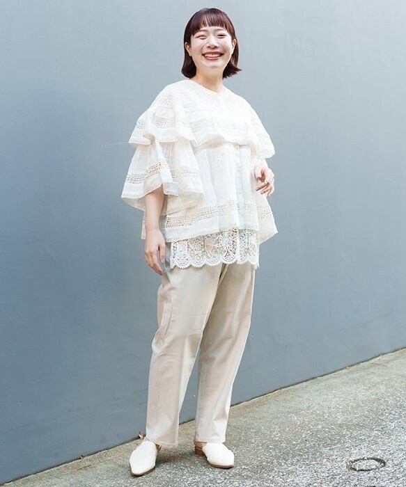 アズノゥアズオオラカ（AS KNOW AS olaca）/【大きいサイズ】新ストレスレステーパーの通販は