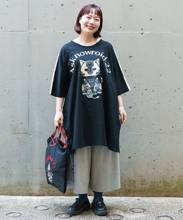 アズノゥアズオオラカ（AS KNOW AS olaca）/【大きいサイズ】アズノロイド２２前後ＴＮの通販は 14,098円