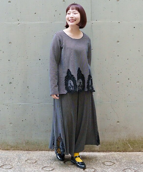 【NEW】アズノゥアズオオラカ（AS KNOW AS olaca）/【大きいサイズ】カットワークのＢＤＰＴの通販は 18,480円