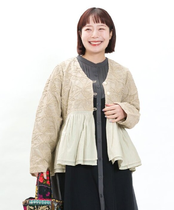 アズノゥアズオオラカ（AS KNOW AS olaca）/【大きいサイズ】コード刺繍でＪＫ的ＢＬ