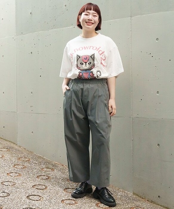 アズノゥアズオオラカ（AS KNOW AS olaca）/【大きいサイズ】シャカッとタックＰＴ