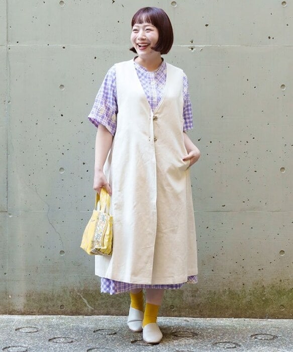 アズノゥアズオオラカ（AS KNOW AS olaca）/【大きいサイズ】アサシャンジレー