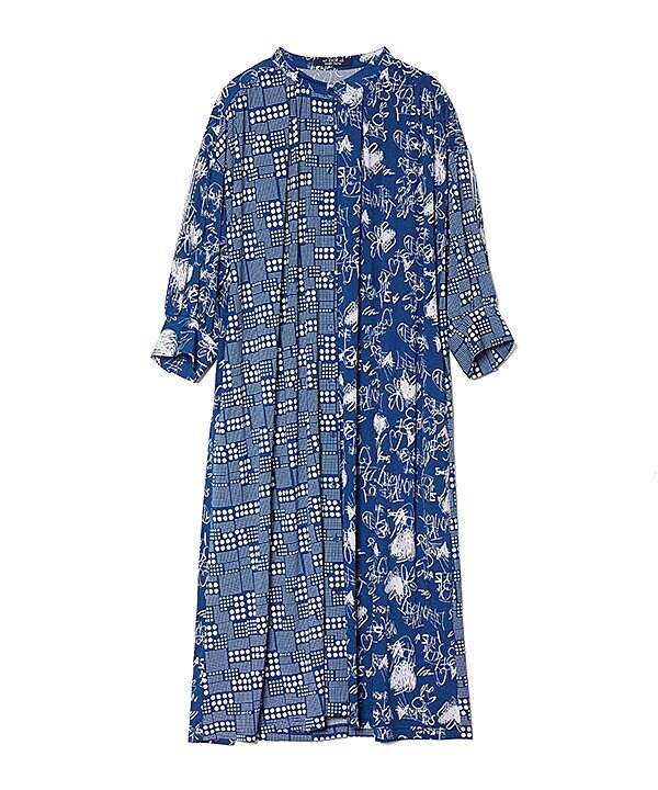 アズノゥアズオオラカ（AS KNOW AS olaca）/【大きいサイズ】ドット落書きエスパンＯＰ アズノゥアズオオラカ（AS KNOW AS olaca）/【大きいサイズ】ドット