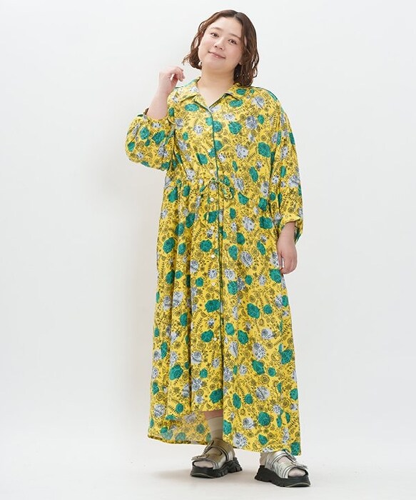 アズノゥアズオオラカ（AS KNOW AS olaca）/【大きいサイズ】鳥と花と