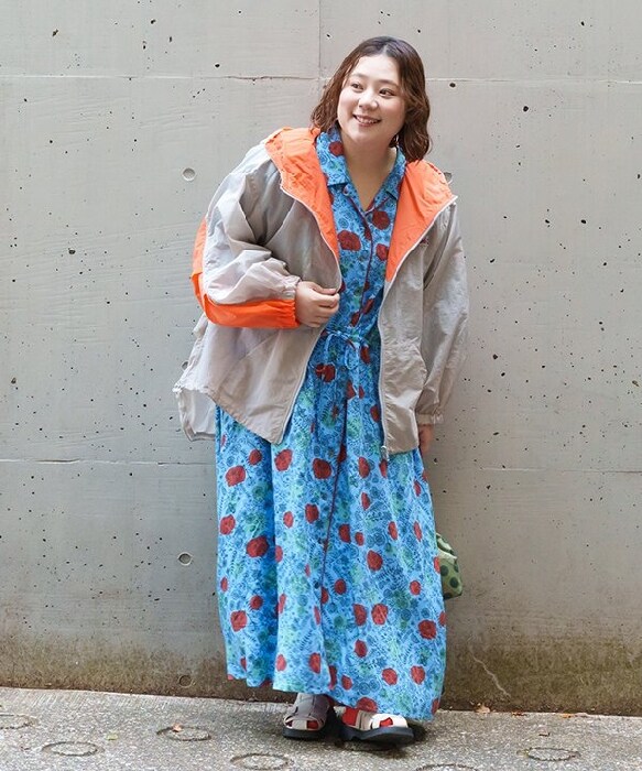 アズノゥアズオオラカ（AS KNOW AS olaca）/【大きいサイズ】鳥と花と