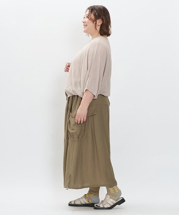 アズノゥアズオオラカ（AS KNOW AS olaca）/【大きいサイズ】麻と