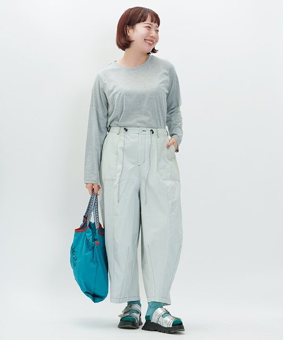 アズノゥアズオオラカ（AS KNOW AS olaca）/【大きいサイズ】二素材を