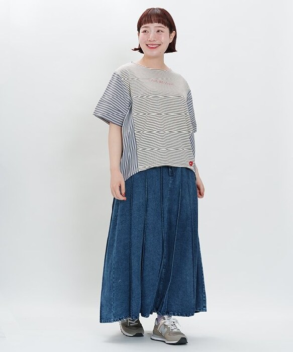 アズノウアズオオラカ デニムドットスカート アズノゥアズオオラカa.no