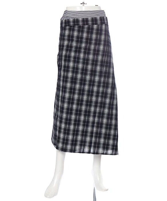 アズノゥアズオオラカ（AS KNOW AS olaca）/【大きいサイズ】線の集まりナナメＳＫ アズノゥアズオオラカ（AS KNOW AS olaca）/【大きいサイズ】線の