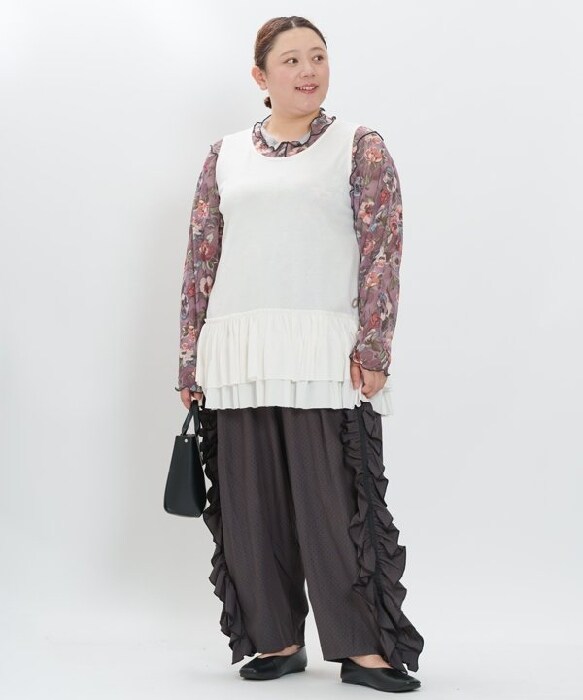 アズノゥアズオオラカ（AS KNOW AS olaca）/【大きいサイズ】どう着ても３ｉｎ１タンク アズノゥアズオオラカ（AS KNOW AS olaca）/【大きいサイズ】どう着て