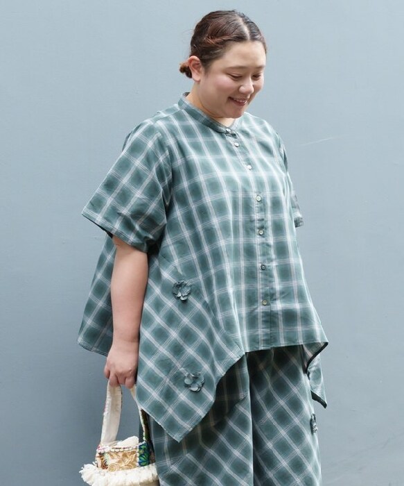 アズノゥアズオオラカ（AS KNOW AS olaca）/【大きいサイズ】チェック