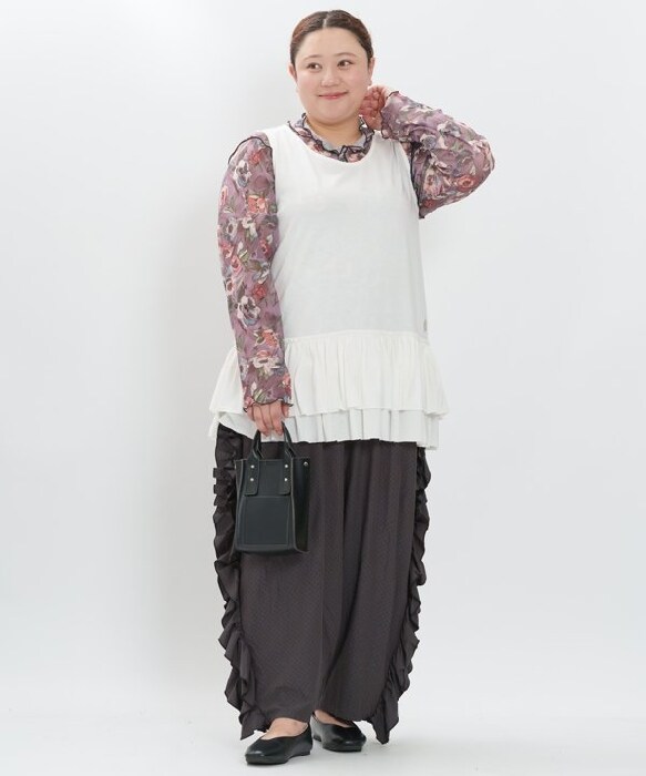 アズノゥアズオオラカ（AS KNOW AS olaca）/【大きいサイズ】花々の