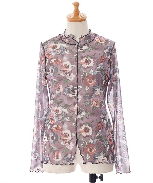 アズノゥアズオオラカ（AS KNOW AS olaca）/【大きいサイズ】花々の戯れチュールＰＯ アズノゥアズオオラカ（AS KNOW AS olaca）/【大きいサイズ】花々の