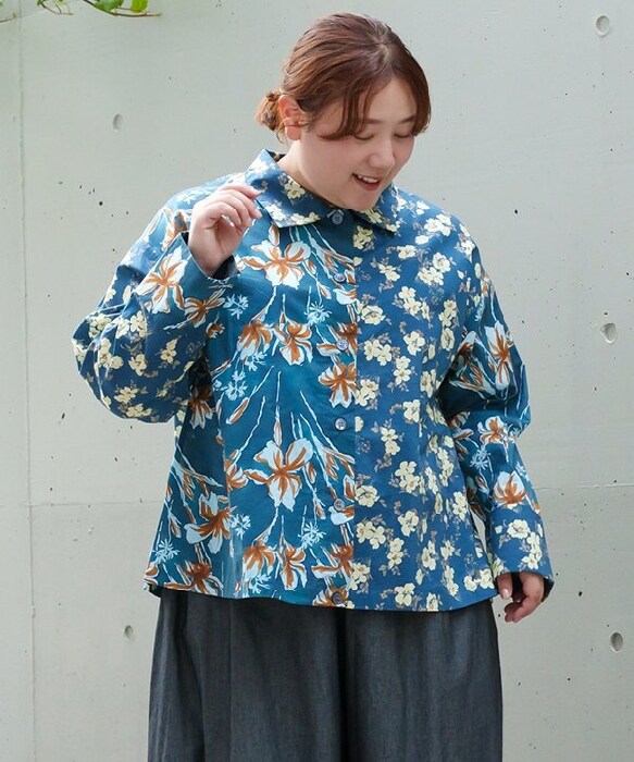 アズノゥアズオオラカ（AS KNOW AS olaca）/【大きいサイズ】クラシカルフラワーＳＨ