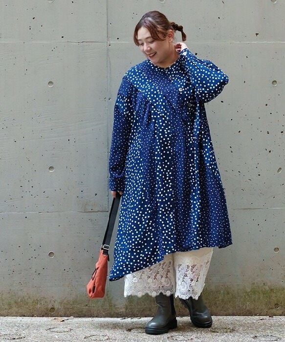 アズノゥアズオオラカ（AS KNOW AS olaca）/【大きいサイズ】流れ込みドット達のＴＮ