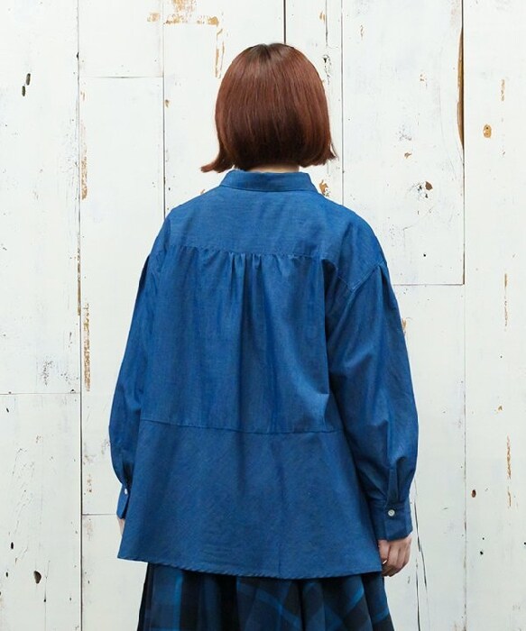 アズノゥアズオオラカ（AS KNOW AS olaca）/【大きいサイズ】タタタックデニムＳＨ_3