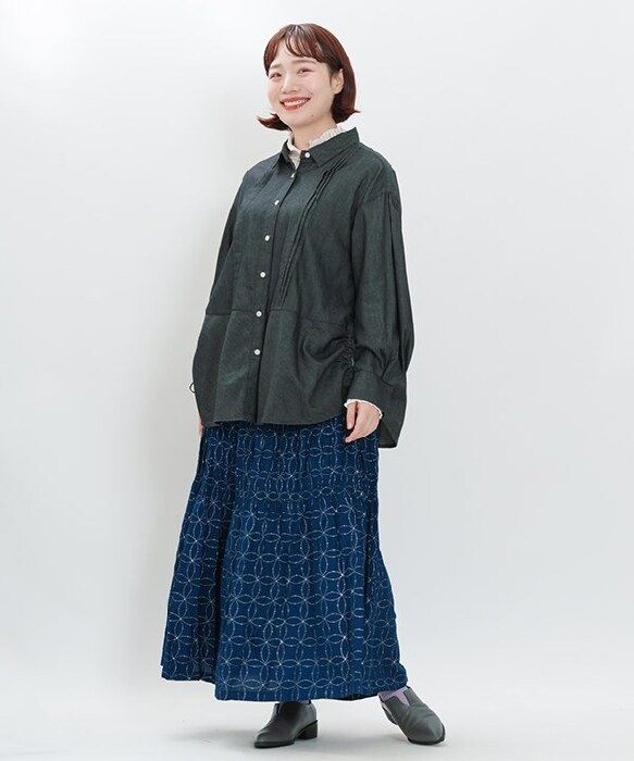 アズノゥアズオオラカ（AS KNOW AS olaca）/【大きいサイズ】タタタックデニムＳＨ_17