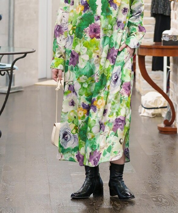 アズノゥアズオオラカ（AS KNOW AS olaca）/【大きいサイズ】ドリーミングフラワーＯＰ アズノゥアズオオラカ（AS KNOW AS olaca）/【大きいサイズ