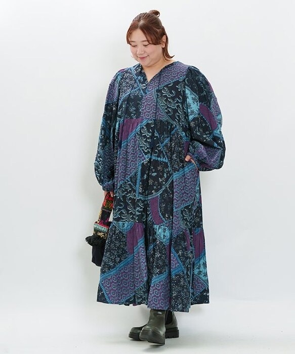 アズノゥアズオオラカ（AS KNOW AS olaca）/【大きいサイズ】主役を飾るプリントＯＰ