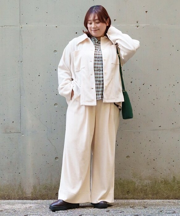 アズノゥアズオオラカ（AS KNOW AS olaca）/【大きいサイズ】のびのびコーデュのＰＴ