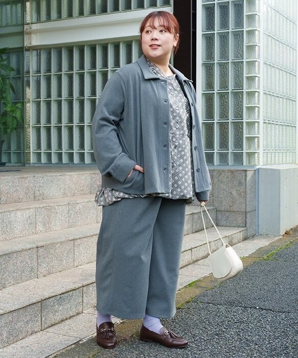 アズノゥアズオオラカ（AS KNOW AS olaca）/【大きいサイズ】エアリーウォームワイド