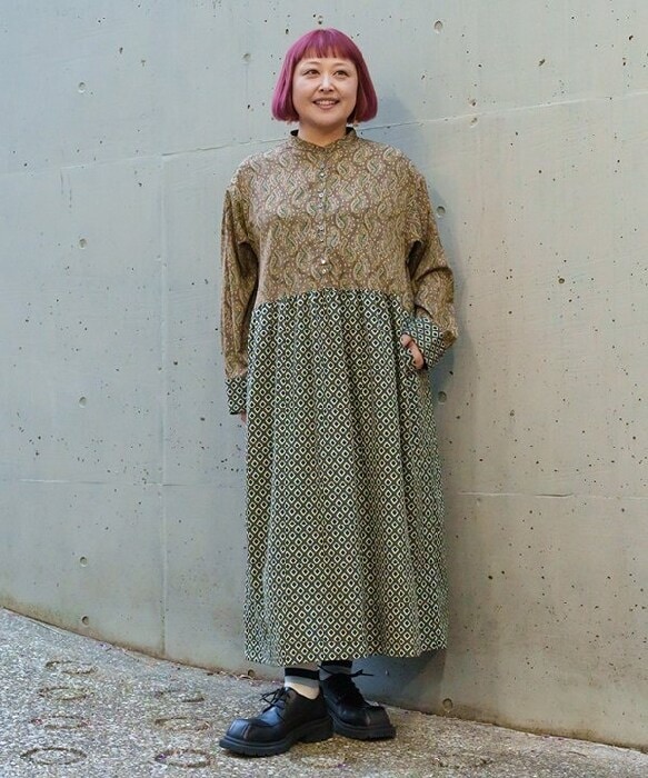 アズノゥアズオオラカ（AS KNOW AS olaca）/【大きいサイズ】ペイペイＭＩＸギャザＯＰ