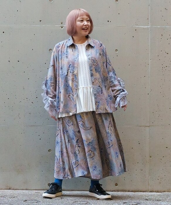 アズノゥアズオオラカ（AS KNOW AS olaca）/【大きいサイズ】ペイズリーワールドＳＨ_10