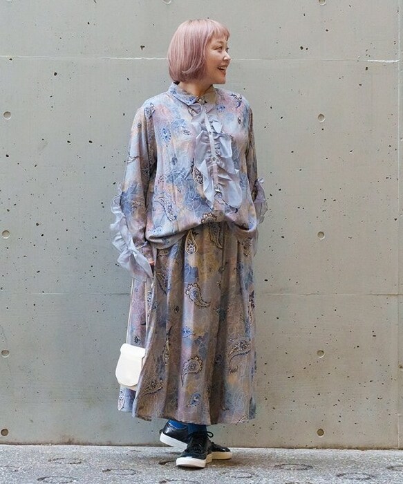 アズノゥアズオオラカ（AS KNOW AS olaca）/【大きいサイズ】ペイズリーワールドＳＨ_11