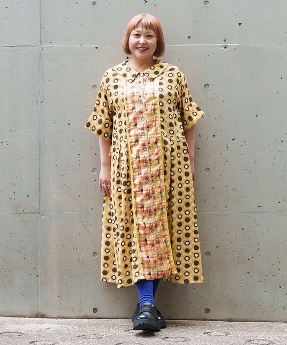 アズノゥアズオオラカ（AS KNOW AS olaca）/【大きいサイズ】まるさんかくちぇっくＯＰ 14,502円