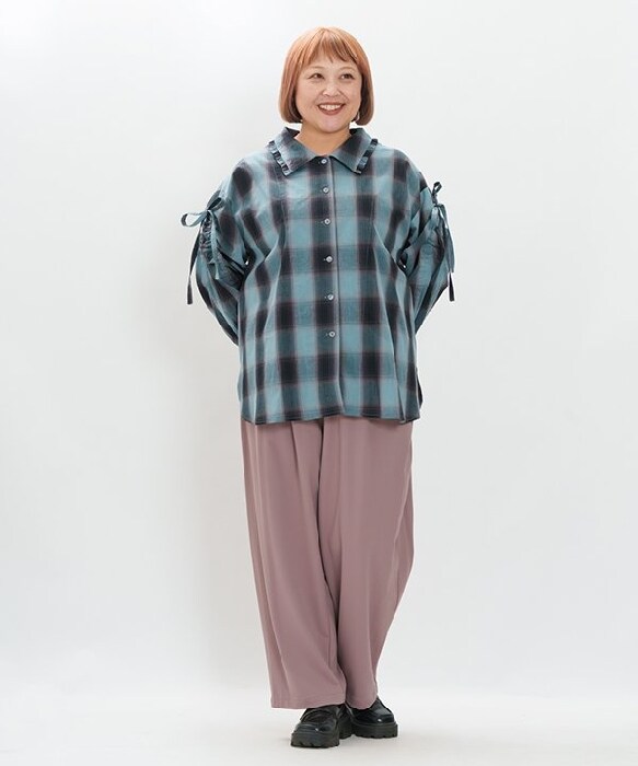 アズノゥアズオオラカ（AS KNOW AS olaca）/【大きいサイズ】チェックＳＨだニャーア_12