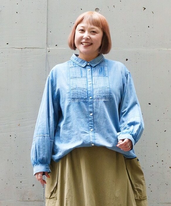 アズノゥアズオオラカ（AS KNOW AS olaca）/【大きいサイズ】ウスデニタックだらけＳＨ_5