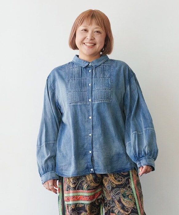 アズノゥアズオオラカ（AS KNOW AS olaca）/【大きいサイズ】ウスデニタックだらけＳＨ