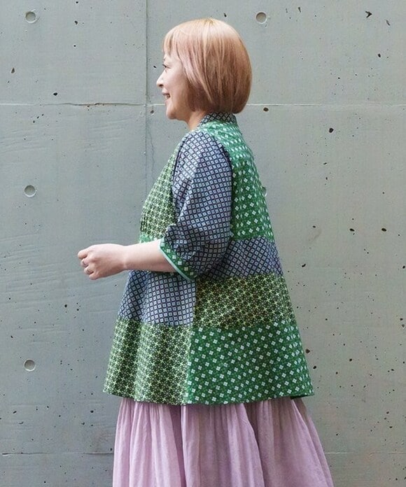 アズノゥアズオオラカ（AS KNOW AS olaca）/【大きいサイズ】キキカカプリントＢＬ