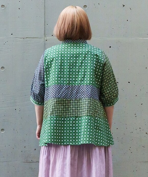アズノゥアズオオラカ（AS KNOW AS olaca）/【大きいサイズ】キキカカプリントＢＬ
