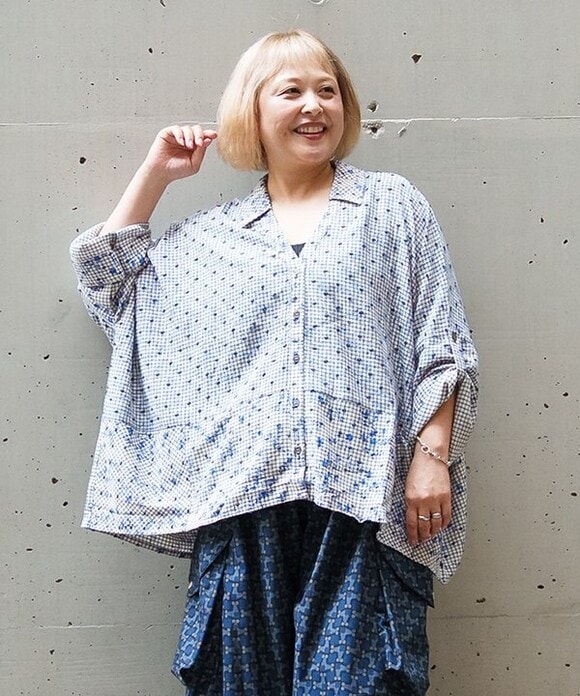アズノゥアズオオラカ（AS KNOW AS olaca）/【大きいサイズ】点と線をつなぐ花々ＳＨ