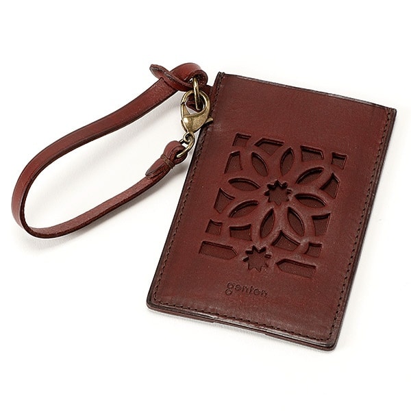 【新品】genten ゲンテン カットワーク パスケース ダイヤカットワーク パスケース｜商品一覧 | 革財布、バッグの