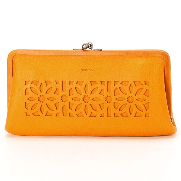 ゲンテン（genten）/カットワーク 口金長財布の通販はau PAY
