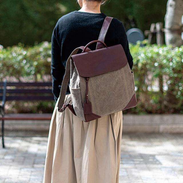 9/30まで☆美品 genten ミモザ ベーシック リュック チャ ミモザ・ベーシック リュック / genten | ファッション通販