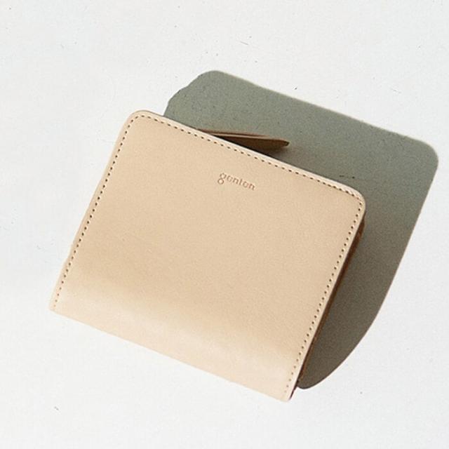 ゲンテン（genten）/ピア Lファスナー二つ折り財布