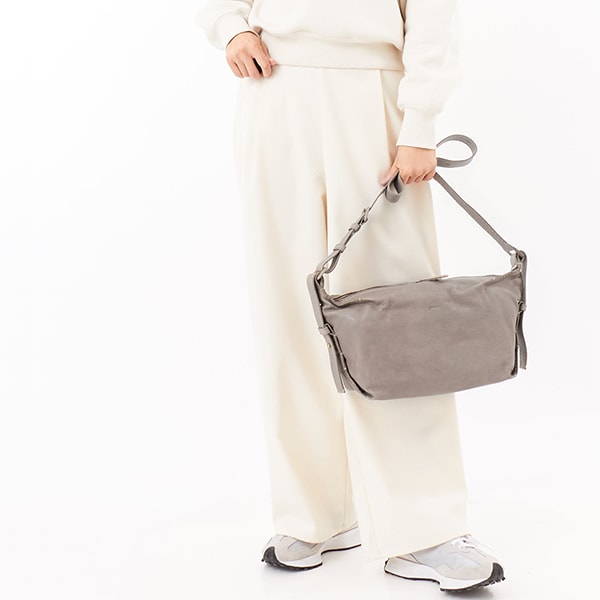 ゲンテン（genten）/ヴィンテージバッファロー ショルダーバッグ大