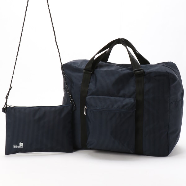 エース（ace．）/折り畳みボストンバッグ　ace．