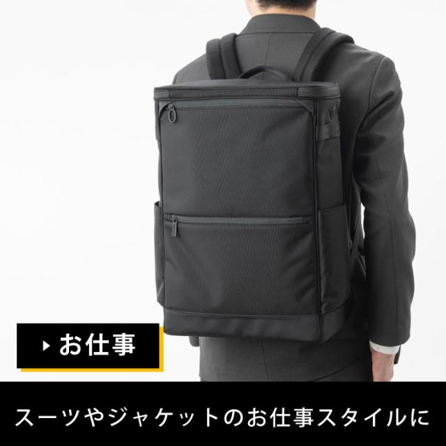 ace．（ace．）/リュックサック ボックスリュック B4ファイル 15．6インチPC ace． バフェクト_1