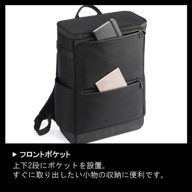 ace．（ace．）/リュックサック ボックスリュック B4ファイル 15．6インチPC ace． バフェクト_11