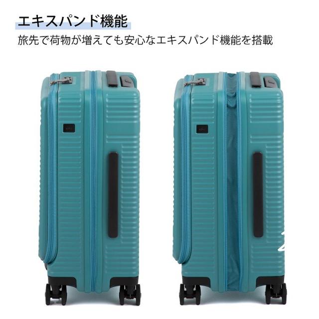 ace．（ace．）/スーツケース 34/40Ｌ 機内持ち込みサイズ サルートン ace． キャスターストッパー_8